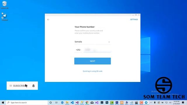 How to install telegram on laptop and Desktop on Windows 10 | 2020 смотреть онлайн