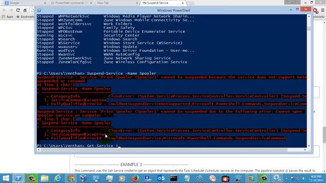 Windows Powershell Tutorial - Suspend-Service смотреть онлайн