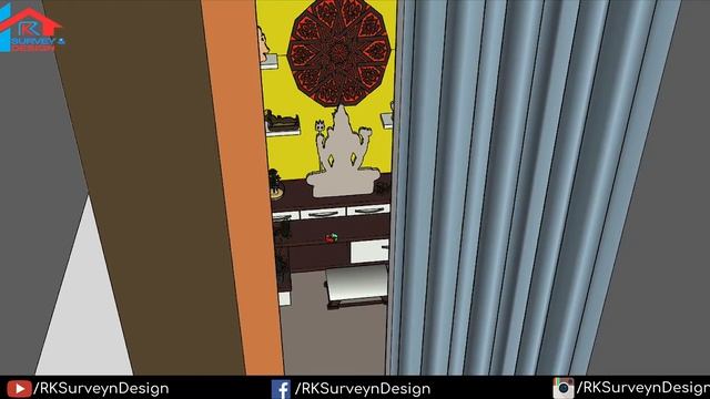[#38] 22x56 South facing modern house plan with VASTU || RK Survey & Design смотреть онлайн