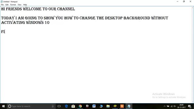 How to change desktop background without activating windows 10 смотреть онлайн