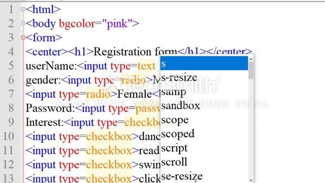 lecture2.create a webpage which divides browser window into two horizontal frame|Jain classes смотреть онлайн