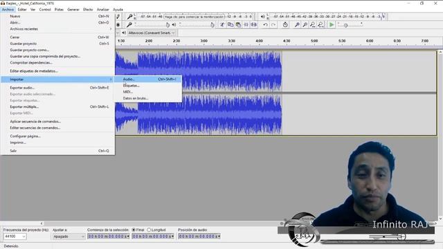 Audacity Video I Editar sonido: Cortar, Mezclar y Exportar a MP3 смотреть онлайн