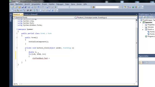 C# Spammer Tutorial 01 смотреть онлайн