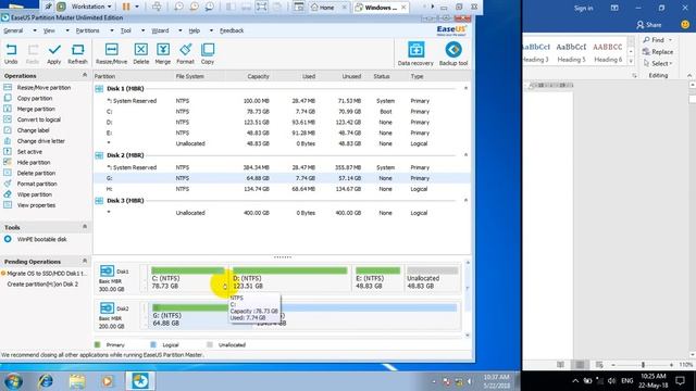 EaseUS Partition Migrate OS to SSD HDD tutorial speak Khmer смотреть онлайн