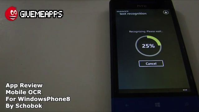 Mobile OCR for Windows Phone 8! Scan Documents With Your Device! смотреть онлайн