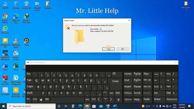 How to Delete and Empty Recycle Bin (Permanently Remove Files) (Windows 10) смотреть онлайн