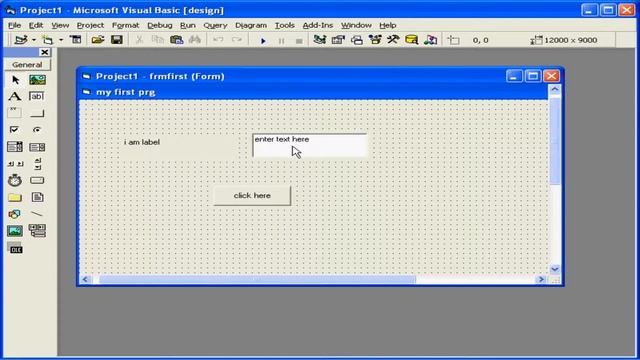 Visual Basic(VB6) programming - first program(Telugu)-Lesson-7 смотреть онлайн