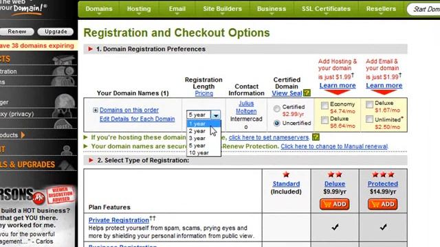 PowerBlogging 3 - Eine Info Domain bei Godaddy kaufen смотреть онлайн