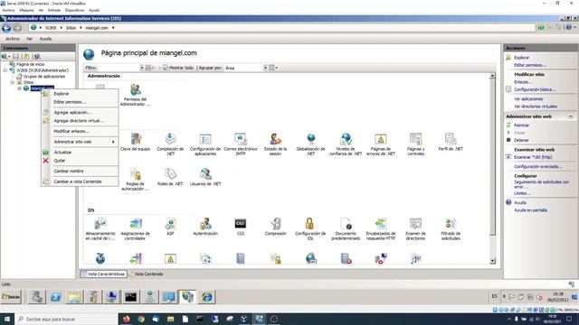 Configuración de HTTP IIS en Windows Server 2008 смотреть онлайн