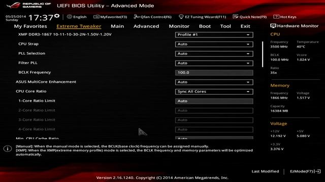 ASUS Maximus VII Hero UEFI BIOS and AI Suite 3 auto tuning overview and demo смотреть онлайн
