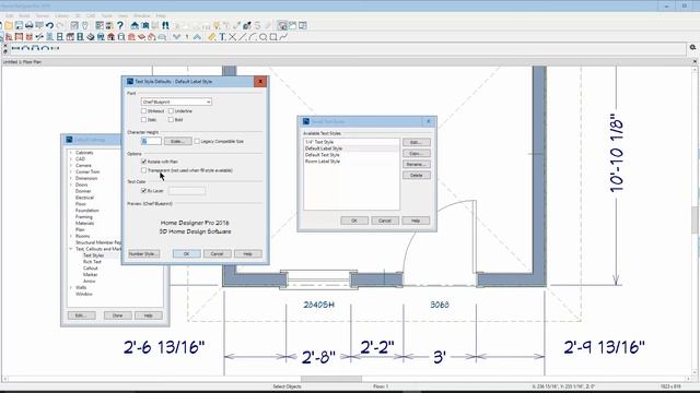 How to control Window and Door label size in HD Pro смотреть онлайн