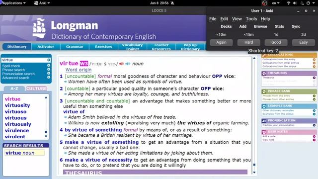 Anki + Longman Dictionary смотреть онлайн