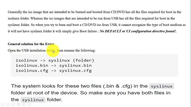 Ubuntu SYSLINUX: No DEFAULT or UI configuration directive found! смотреть онлайн