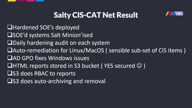 Salt for Multi OS Security Hardening, PCI DSS Compliance, and Reporting смотреть онлайн