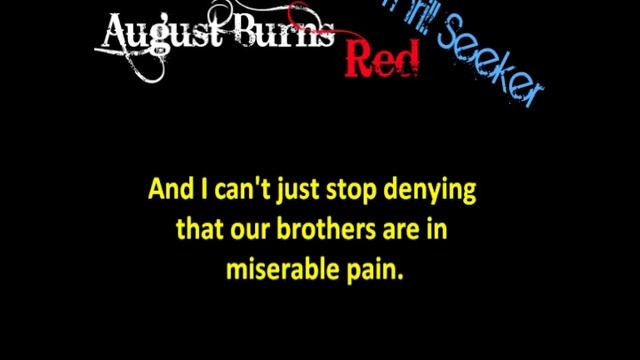 August Burns Red - Your Little Suburbia is in Ruins With Lyrics смотреть онлайн
