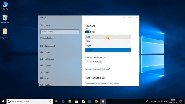 How to Move Taskbar on Windows 10 - Move Taskbar to Bottom, Left, Right and Top смотреть онлайн