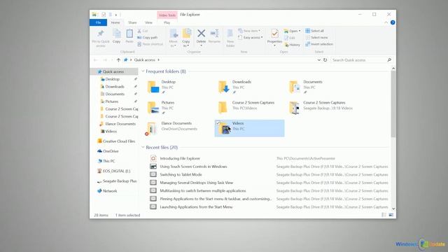 Introducing File Explorer in Windows 10 смотреть онлайн