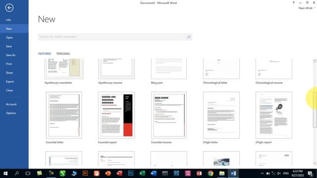 Lecture-01| Mastering Microsoft Word: Unveiling the Secrets of the File Menu in pashto смотреть онлайн
