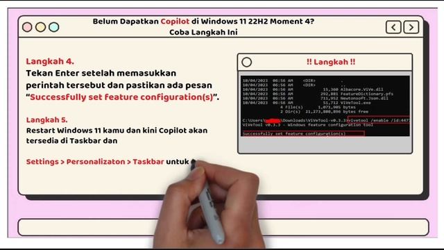 Cara Mengaktifkan Windows Copilot AI di Windows 11 22H2 Moment 4 (Semua Negara) смотреть онлайн