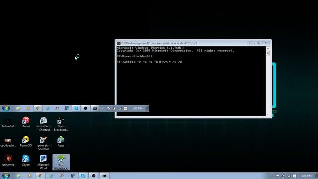How to recover corrupted files or hidden files cause by a virus смотреть онлайн