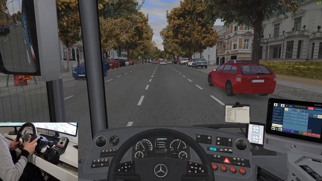 OMSI 2 Hamburg G25 Steering Wheel and Pedals Livestream смотреть онлайн