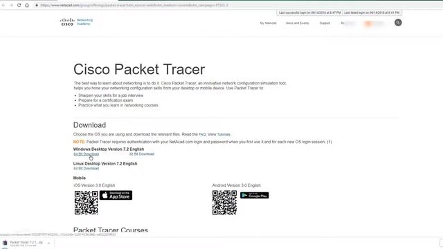 ☑ HOW TO INSTALL CISCO PACKET TRACER 7.2 IN WINDOWS 7 | WINDOWS 10 смотреть онлайн