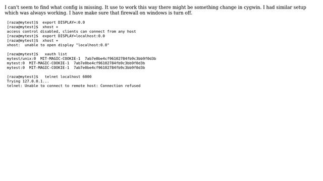 Error: Can't open display: localhost:0.0 but :0.0 works смотреть онлайн