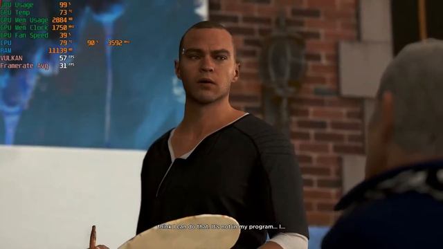 Detroit Become Human on RX 480 4GB 1080p Medium Settings смотреть онлайн