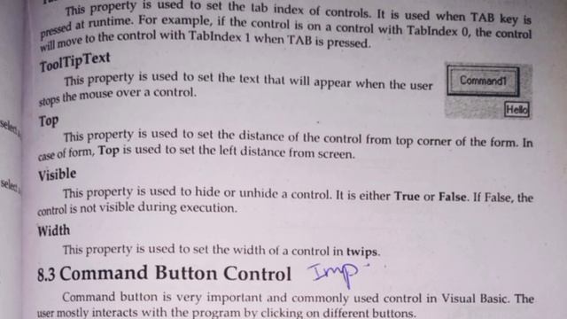 Ch 8 | Visual Basic Common Controls | Intrinsic & ActiveX Controls | Common Controls of Objects смотреть онлайн