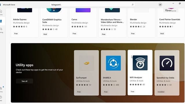 Cara menginstal telegram di Laptop dengan microsoft store смотреть онлайн