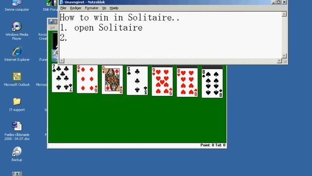 XP TRICKS Win Solitaire Game in one second смотреть онлайн