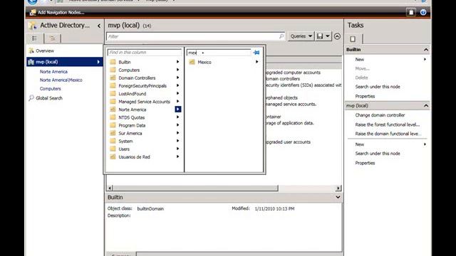Active Directory Administrative Center en Windows Server 2008 R2 смотреть онлайн