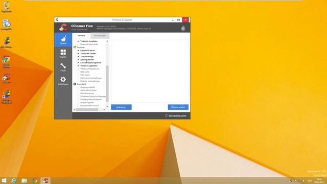 Windows 7/8/8.1/10 schneller machen mit CCleaner und DiskDefrag смотреть онлайн