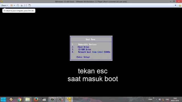 Tutorial Dual Boot windows 10 dan mx Linux (vmware) смотреть онлайн
