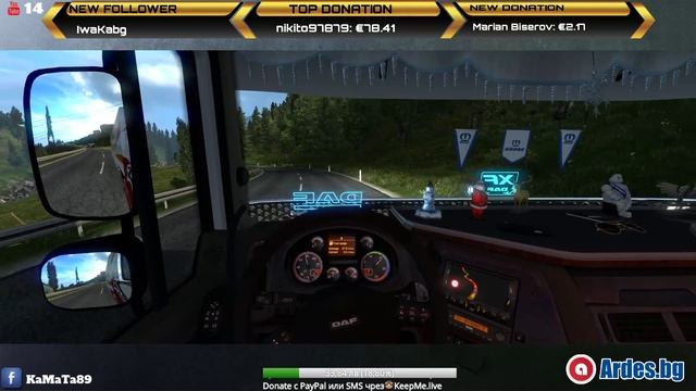 😈LIVE - ETS2 MP - КАРАМЕ С КОЛЕГИТЕ .. Част #187 #ETS2 #STREAM #EuroTruckSimulator2 смотреть онлайн
