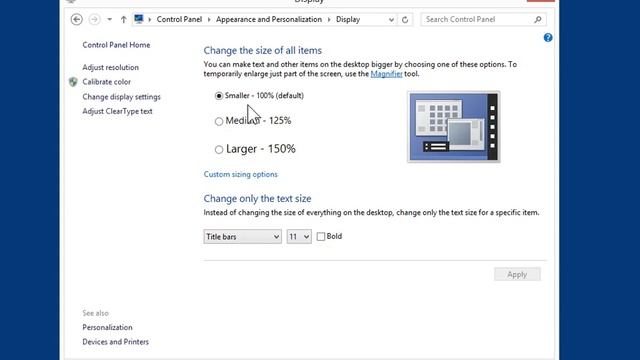 Windows 8.0 Professional - Change the Display Position of the Monitors смотреть онлайн