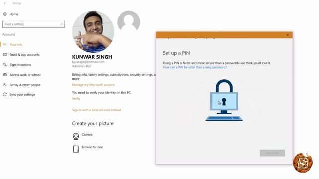 Windows 10 : Logging In With Hotmail Account смотреть онлайн