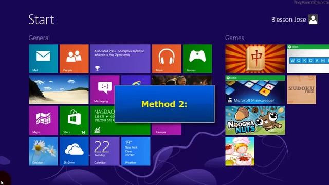 Windows 8 - Two ways to open snipping tool смотреть онлайн