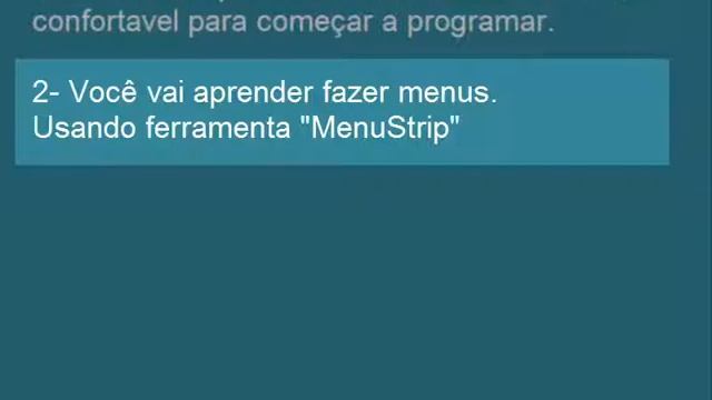 Visual Basic Studio 2010 - Iniciando area de trabalho | Criando MenuStrip смотреть онлайн