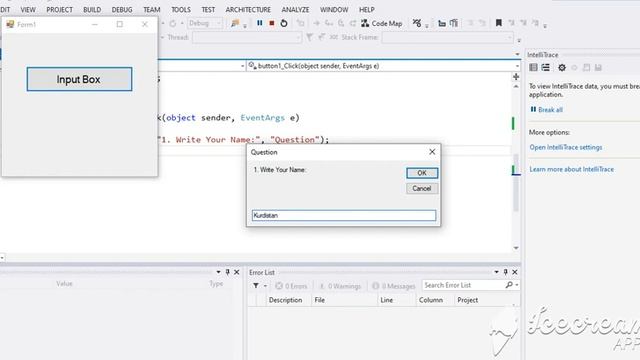 C# Tutorial - How To Add InputBox And Use It In Visual C# [With Source Code] смотреть онлайн