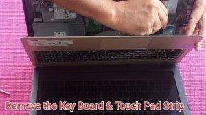 Asus X540l, F540l, R540l Hard Disk and battery replace
