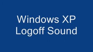 Windows XP Sounds