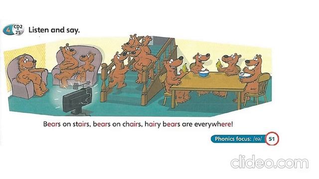 4 SM UNIT 4 BEARS ON STAIRS смотреть онлайн