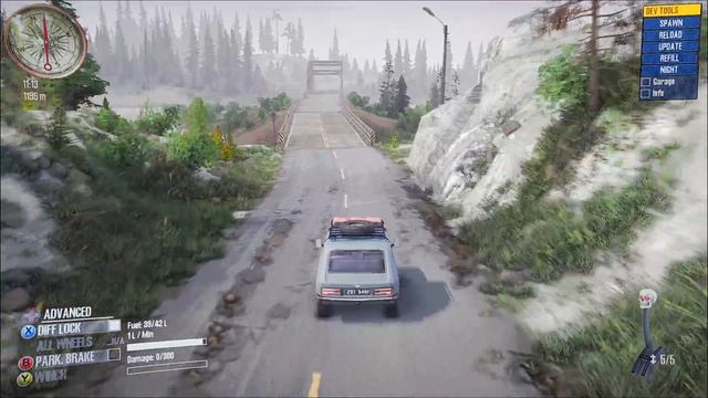 Lada Niva Offroad On The Village - Mudrunner смотреть онлайн