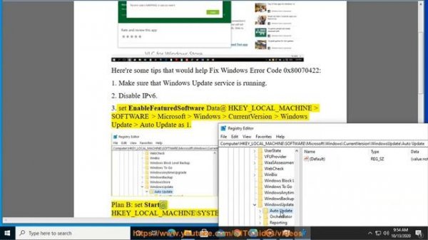 Fix Error Code 0x80070422 on Windows 10 & Xbox (2020 Full Solutions)