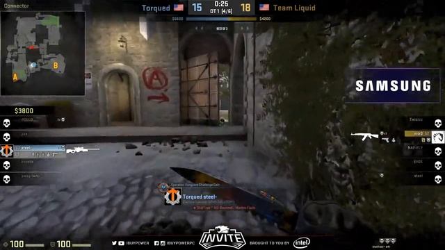 Torqued VS Team Liquid Steel knows or Vac ? #CS:GO MOMENT смотреть онлайн