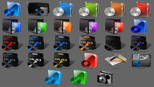 7tsp 27 Icon Packs Theme Collection for Windows 10 19h1+ смотреть онлайн