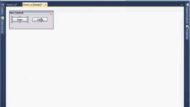 Visual C# Tutorial: How open/close your PC's disc tray w/ C# смотреть онлайн