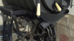 Печь - булерьян в гараже