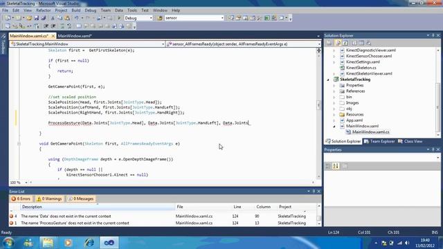 Lesson 2 - Kinect SDK Gestures - V1 смотреть онлайн